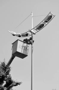 電力燈桿